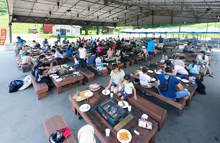 Hakuba47 MOUNTAIN SPORTS PARK　バーベキュー会場