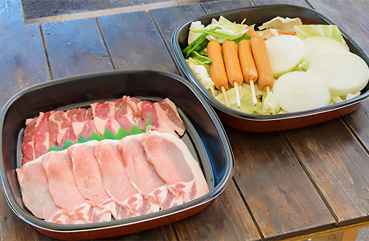 昼食バーベキュー(手ぶらdeバーベキュー)2
