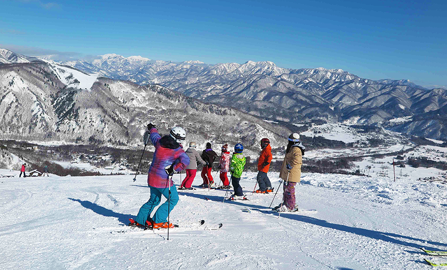 長野のスキー場